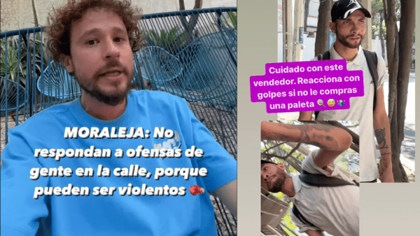 Golpean al youtuber Luisito Comunica, captura en video el momento de la agresión