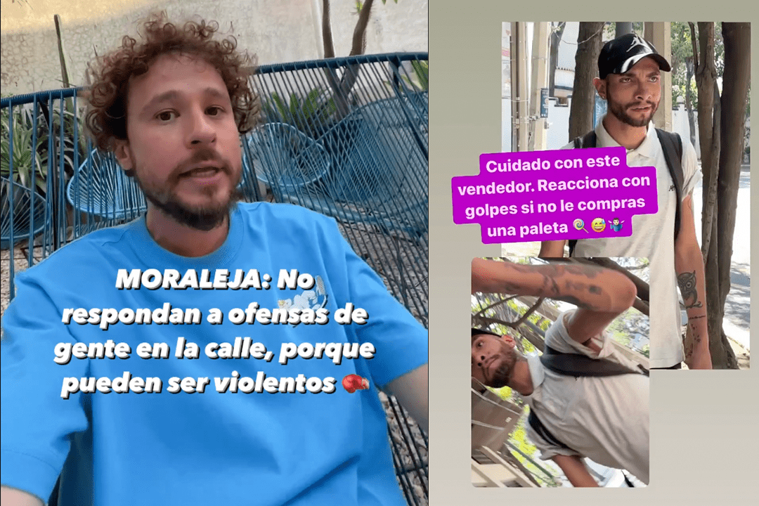 Golpean al youtuber Luisito Comunica, captura en video el momento de la agresión