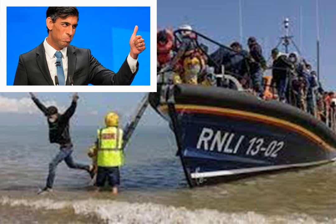 Arriban más de 800 migrantes a Reino Unido