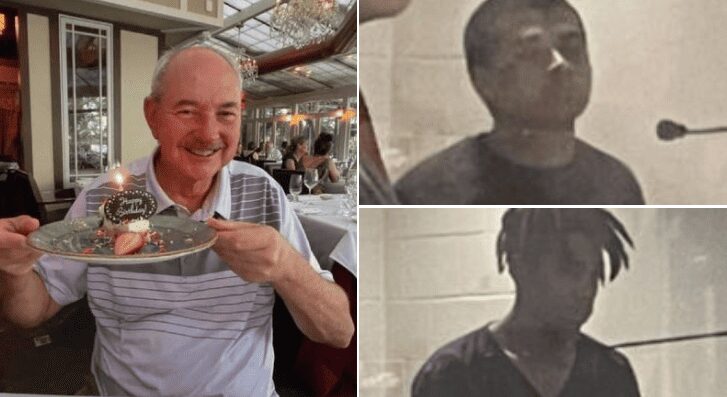 Un joven atropelló a un expolicía con un automóvil, y el momento del crimen quedó registrado en vídeo