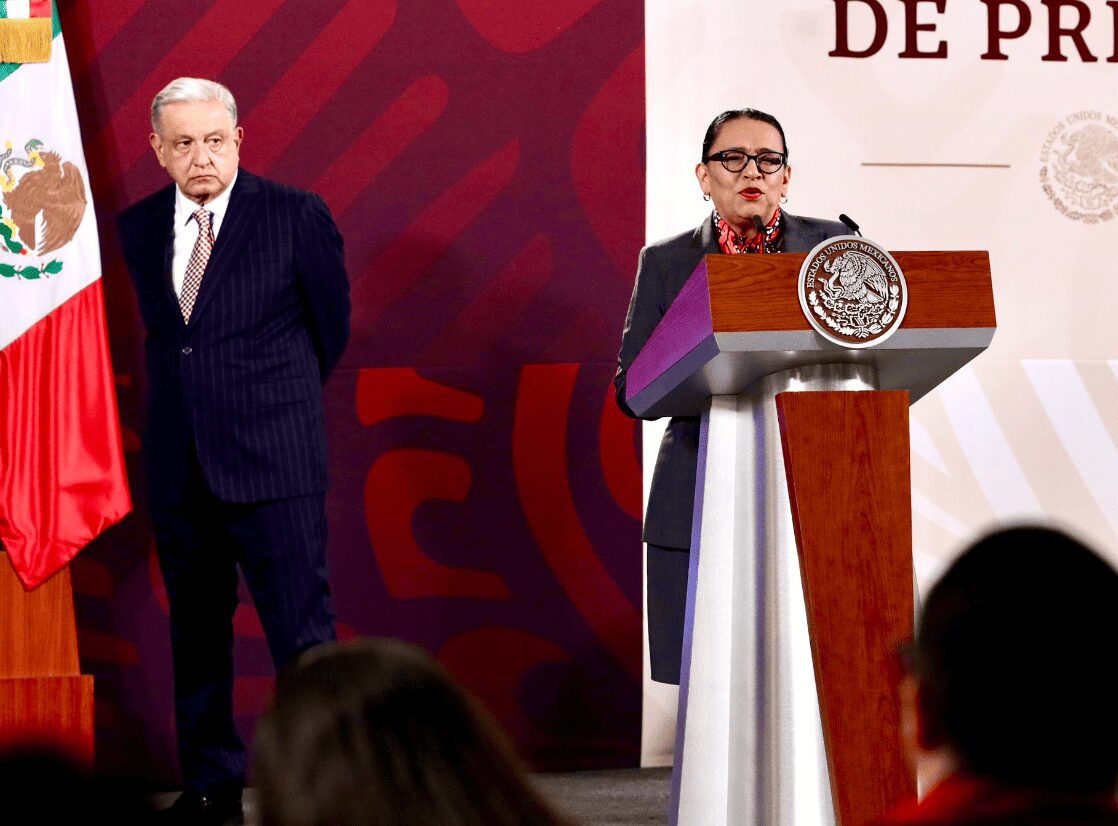 Rosa Icela Rodríguez mencionó que la transformación del ISSSTE se está enfocando en tres ejes fundamentales