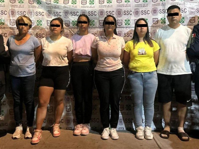 Detienen a seis personas que presuntamente se dedicaban a secuestrar a sus inquilinos extranjeros