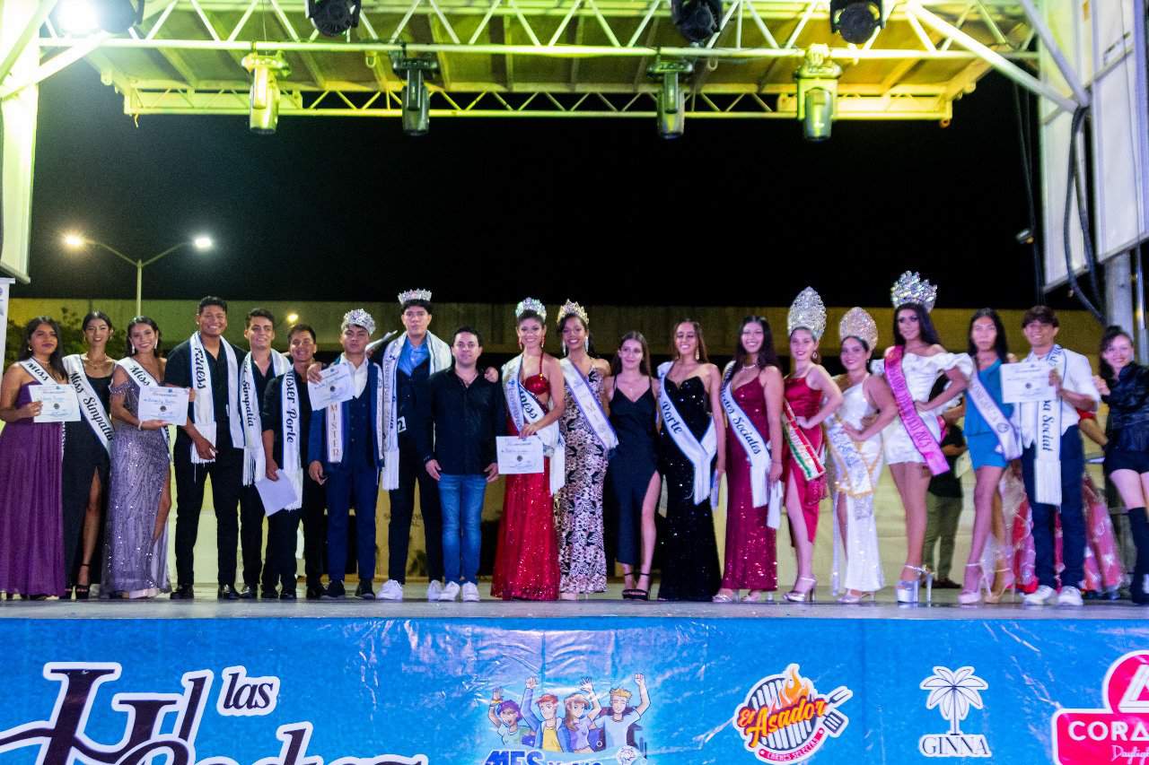 Con éxito concluyó el certamen Miss y Míster Juventud 2023