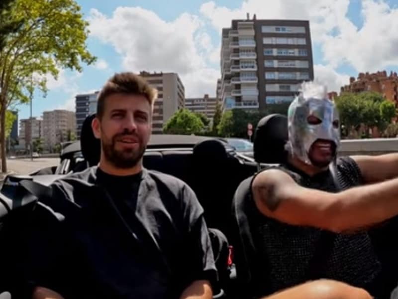 Piqué y El Escorpión Dorado se incomodan por Shakira