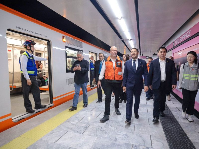 Confirma reapertura de primer tramo de Línea 1 del Metro: Batres