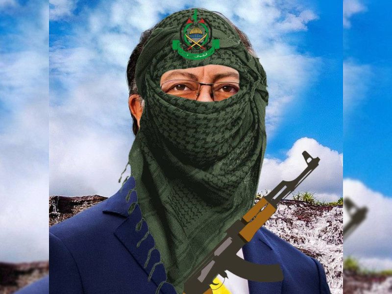 El presidente de Colombia enfrenta fuertes críticas y es etiquetado como ‘canciller de Hamas’