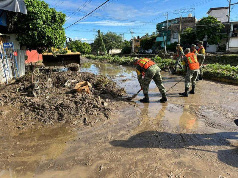 Las lluvias en Guerrero sacan a la luz una fosa clandestina