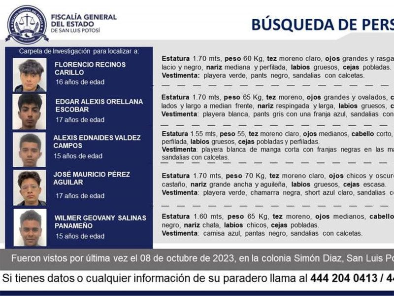 Cinco migrantes menores de edad desaparecen del DIF en San Luis Potosí; atribuyen la responsabilidad a un grupo armado