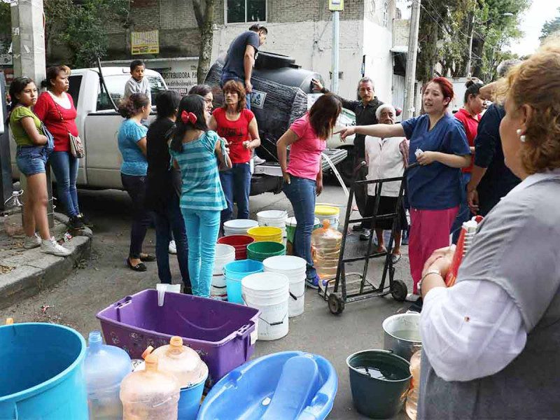 12 alcaldías han resultado afectadas por recorte de agua en CDMX
