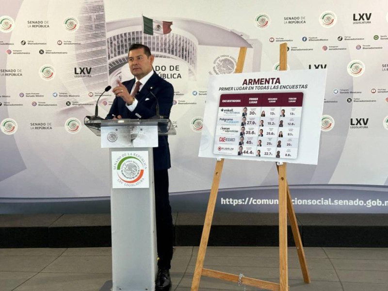 Inicia licencia de Alejandro Armenta para buscar candidatura en Puebla