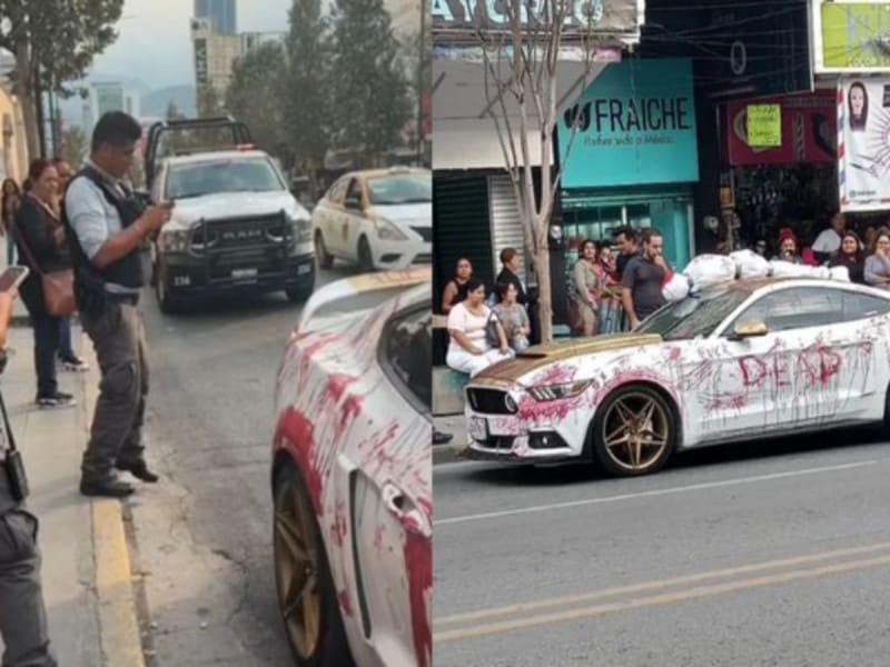 Joven es arrestado por exhibir su Mustang con adorno ‘inapropiado’