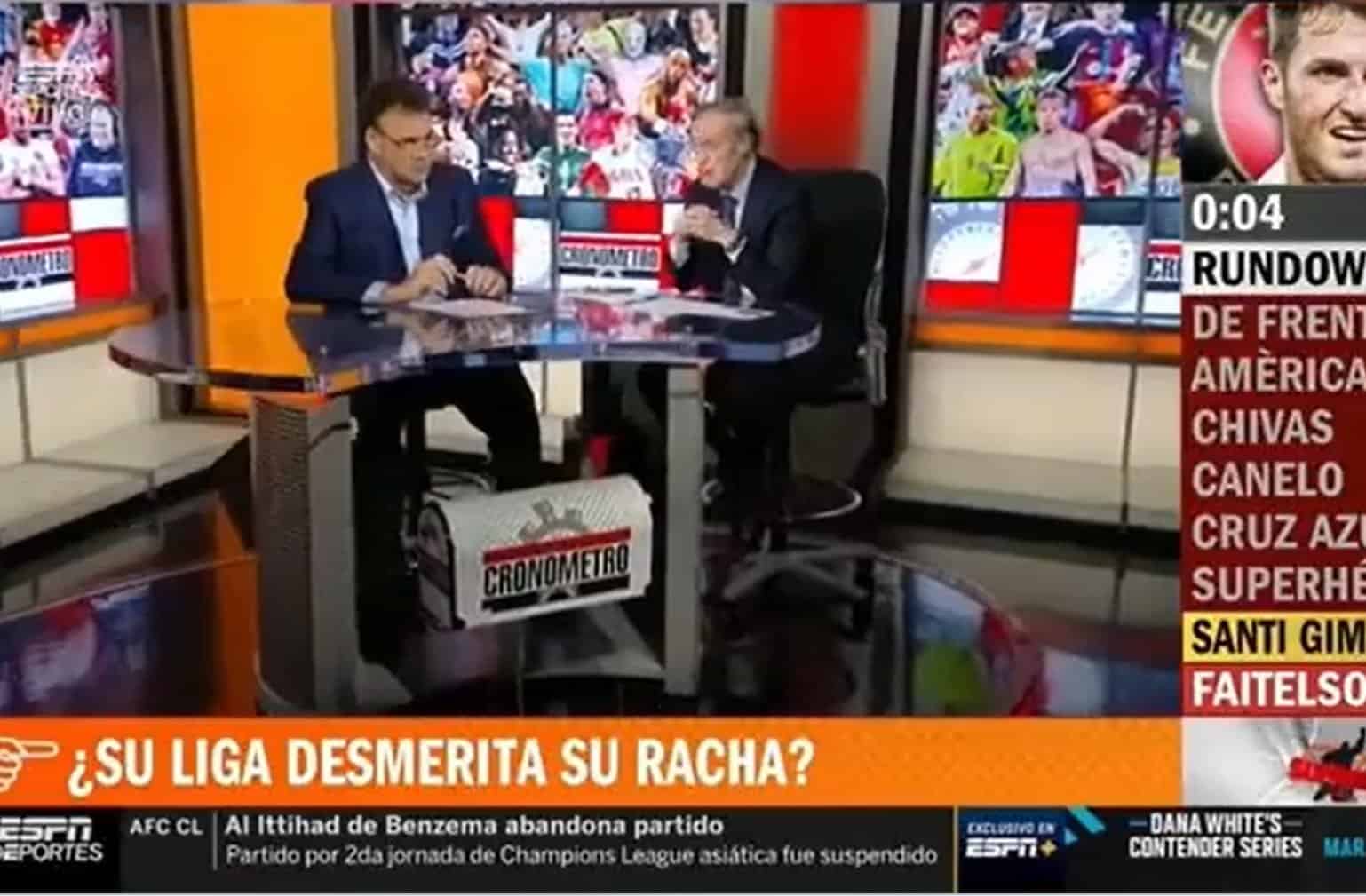Faitelson se une a Televisa; así fue su despedida de José Ramón Fernández en ESPN