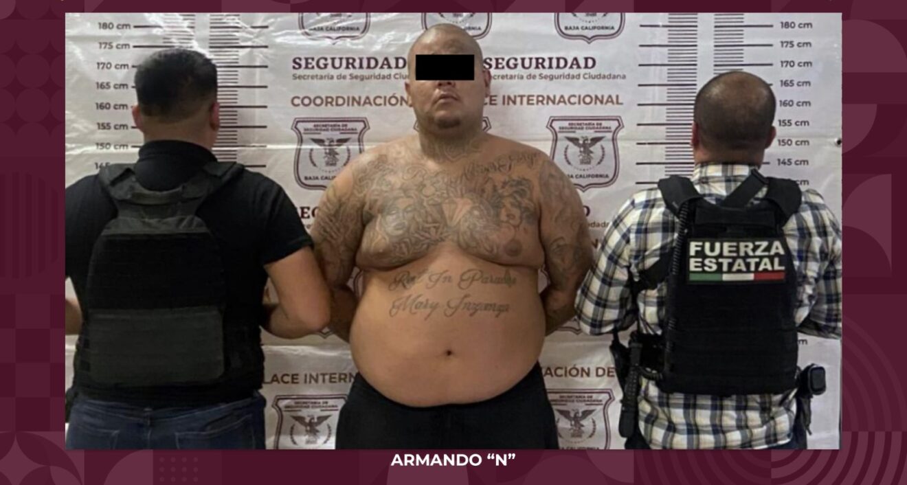 Detienen en Tijuana a dos personas fugitivas de EU