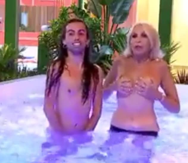 Laura Bozzo se desnuda ante las cámaras… ¡y hay vídeo!
