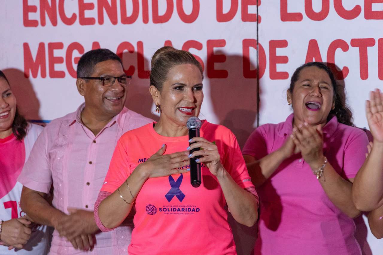 Lili Campos incentiva la prevención del cáncer de mama