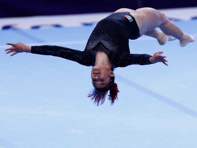 Alexa Moreno es una de las mejores gimnastas en Campeonato Mundial