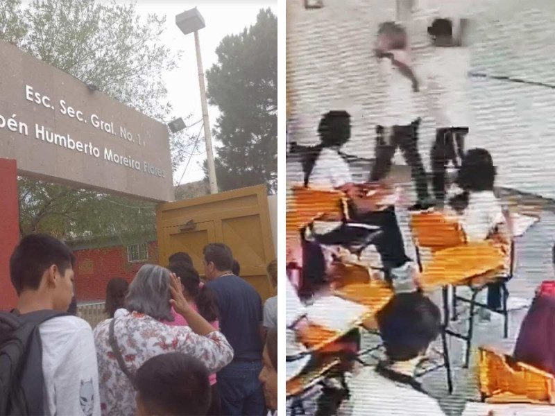 Bajo resguardo domiciliario llevará su proceso Asaid; el estudiante de secundaria que apuñaló a su maestra en Coahuila