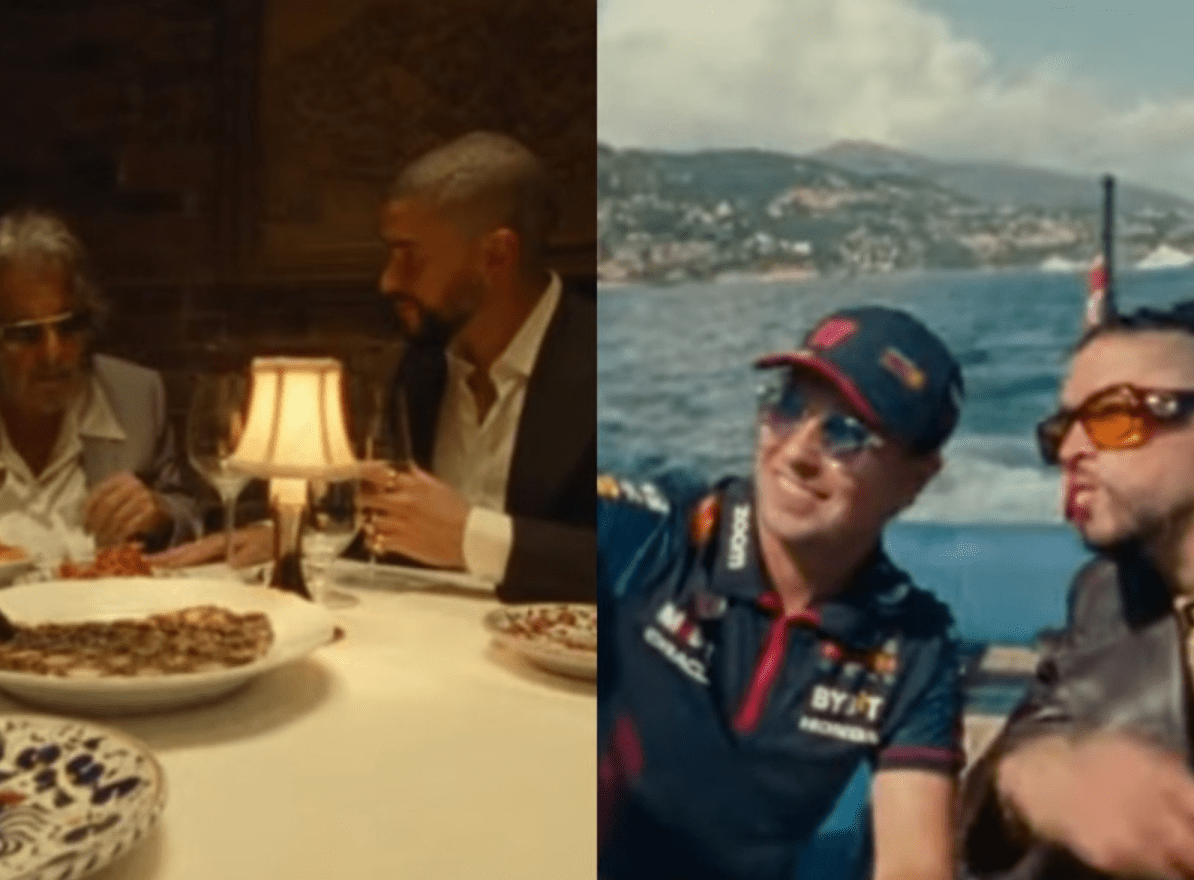 Al Pacino y Checo Pérez se incorporan al género del reguetón en el video de Bad Bunny titulado ‘Mónaco’