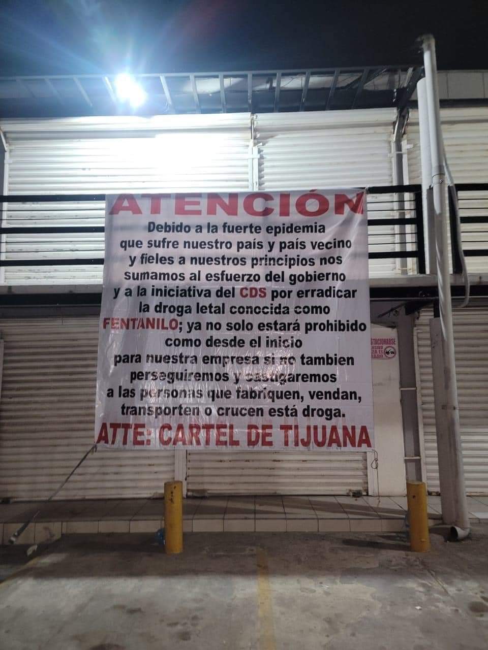 Viernes 13 para los tijuanenses, amanece la ciudad con 18 Narcomantas atribuidas al Cartel de Tijuana