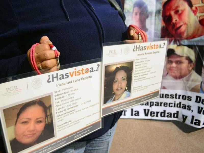 En los estados, sólo se encuentra a uno de cada diez desaparecidos