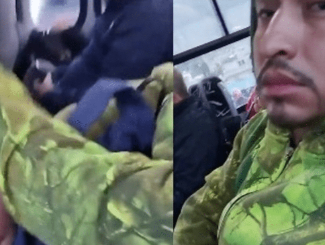 Hombre se masturba en camión y es exihibido por una mujer