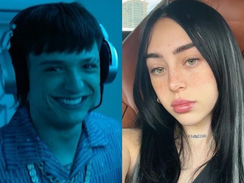 Nicki Nicole niega ser novia de Peso Pluma; incluso lo compara con un perro