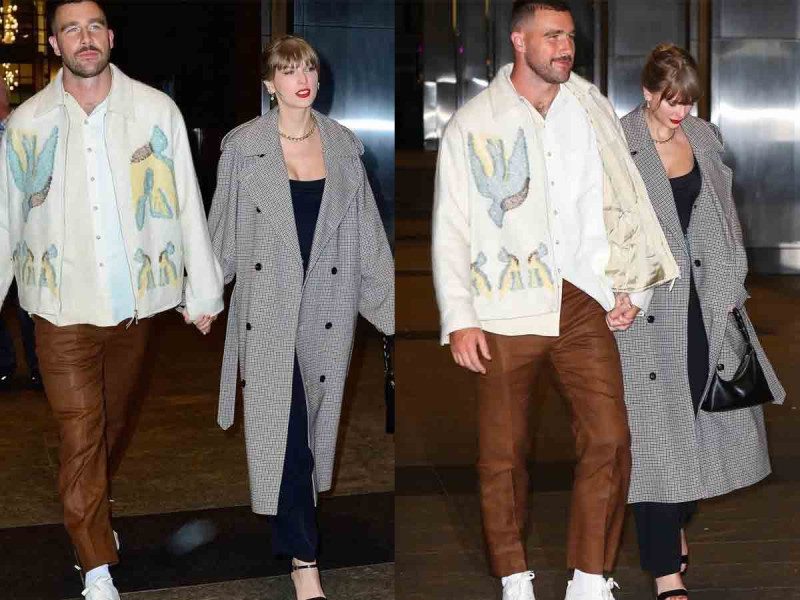 ¡Taylor Swift y Travis Kelce hacen público su romance!; estuvieron juntos en una fiesta en Nueva York