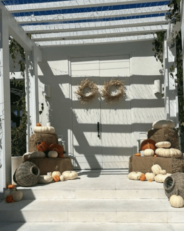 Shakira muestra la decoración de su casa para Halloween