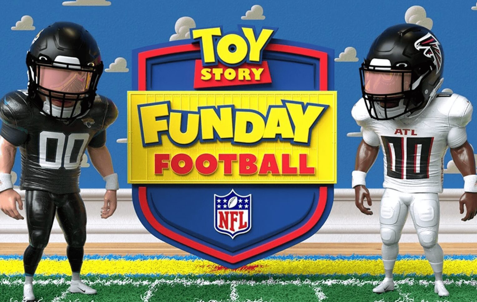 Un encuentro de la NFL se lleva a cabo en la habitación de Andy, con la presencia de todos los juguetes de ‘Toy Story’