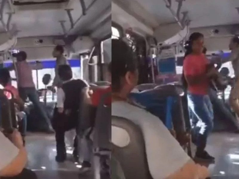 Pasajeros agreden a conductor de camión en Nuevo León
