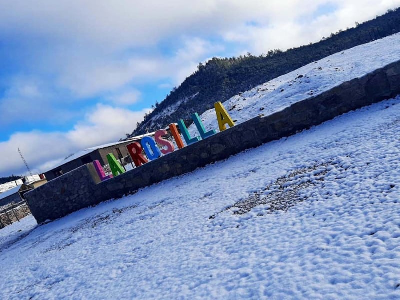 13 municipios de Durango cubiertos de blanco por nevada