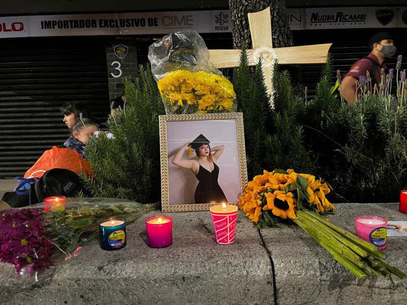 Rinden tributo a Tiffany, ciclista fallecida en la CDMX