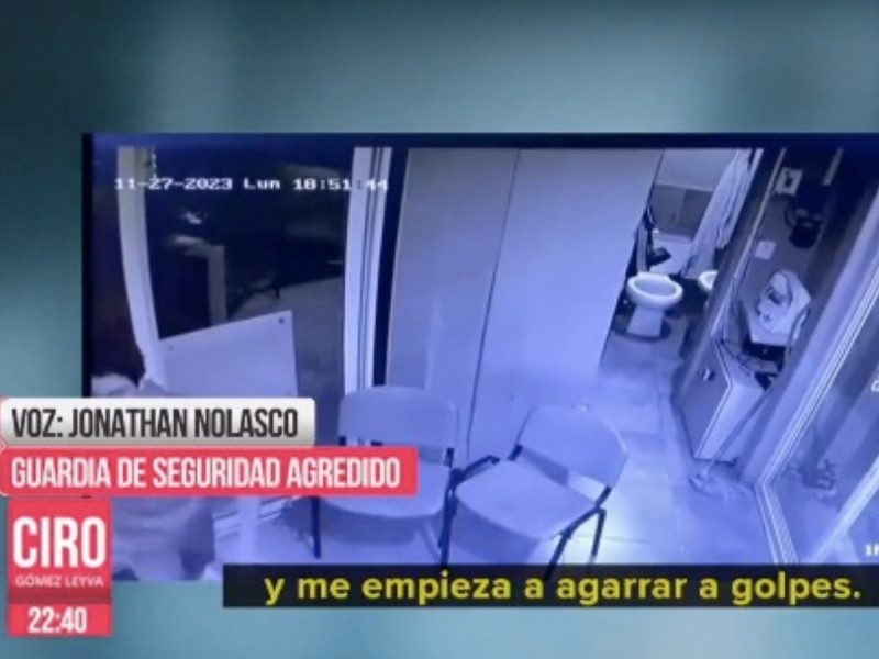 Guardia golpeado por joven en Puebla revela la verdad detrás de la agresión