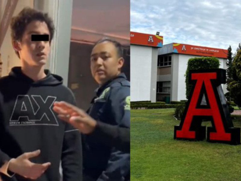 Prepa expulsa a ‘junior’ que golpeó a guardia en Puebla
