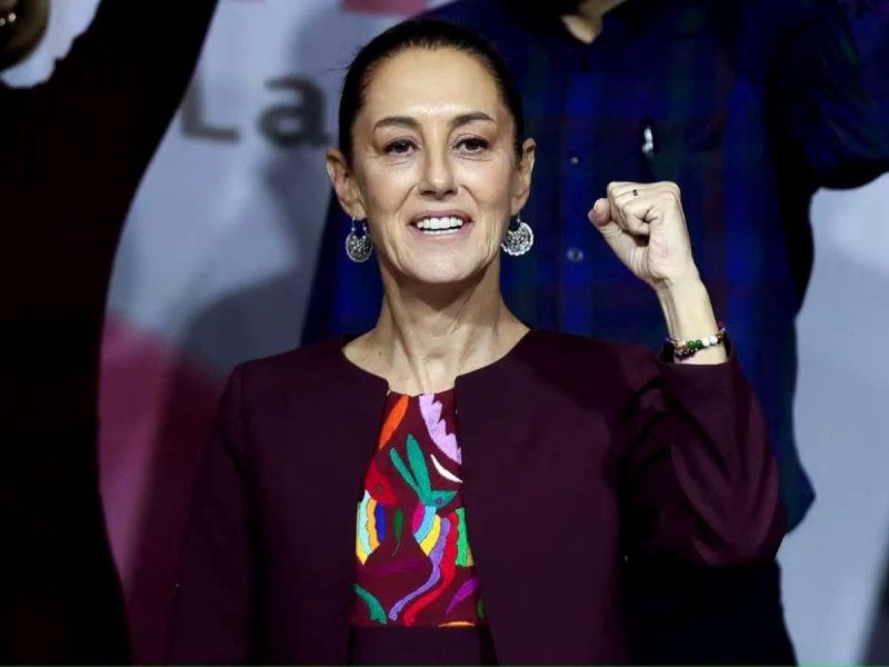Claudia Sheinbaum asegura que lleva la delantera en las encuestas