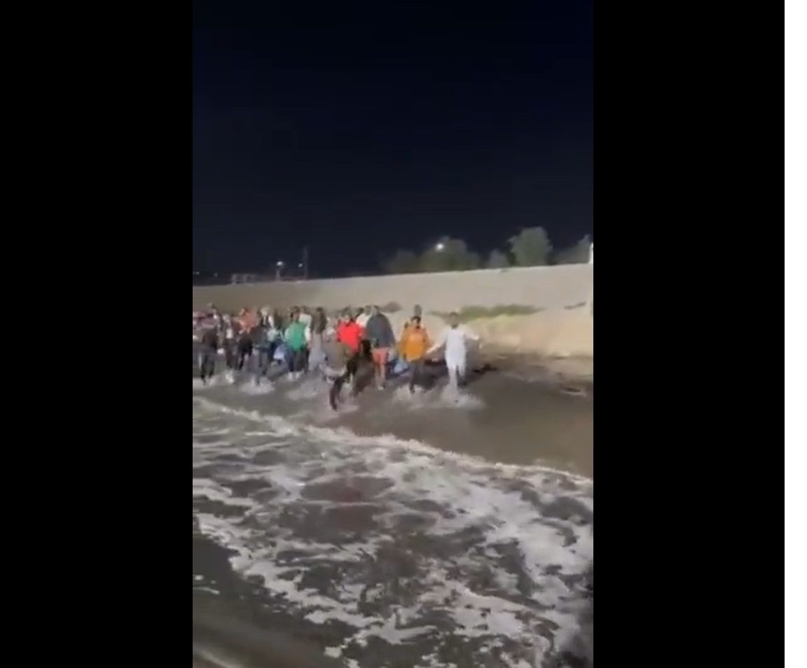 Migrante africano muere al intentar cruzar a Estados Unidos por la canalización del Río Tijuana