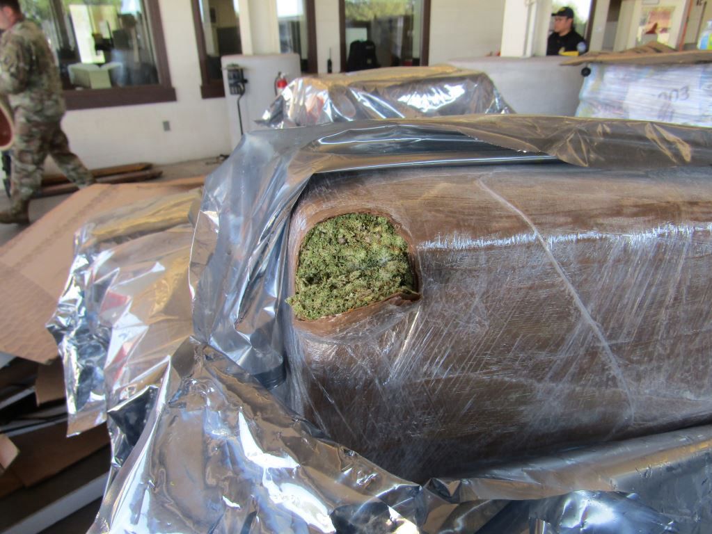 La Aduana y Protección Fronteriza de San Diego confiscó 10 millones de dólares en narcóticos durante el fin de semana