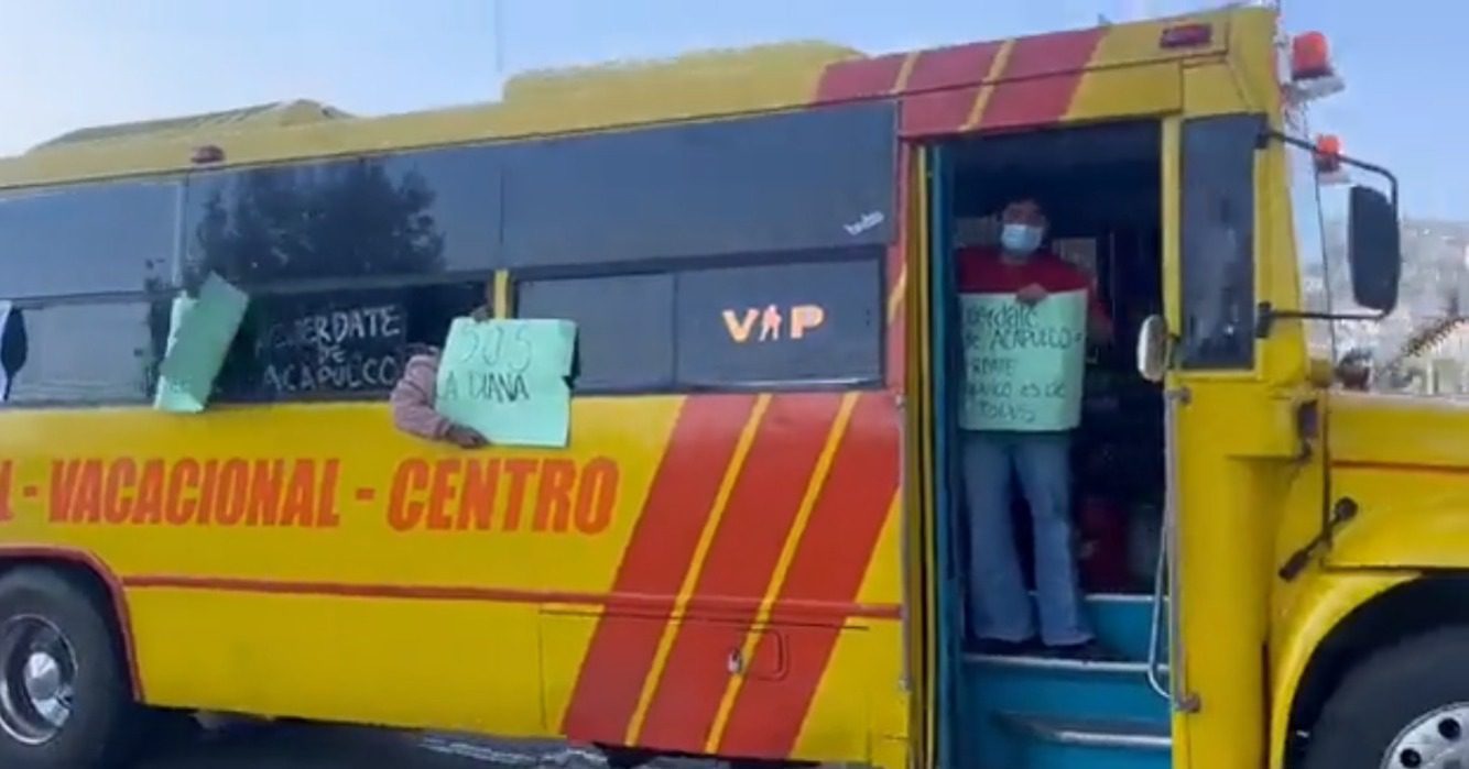 Caravana llega desde el Puerto de Acapulco a la CDMX