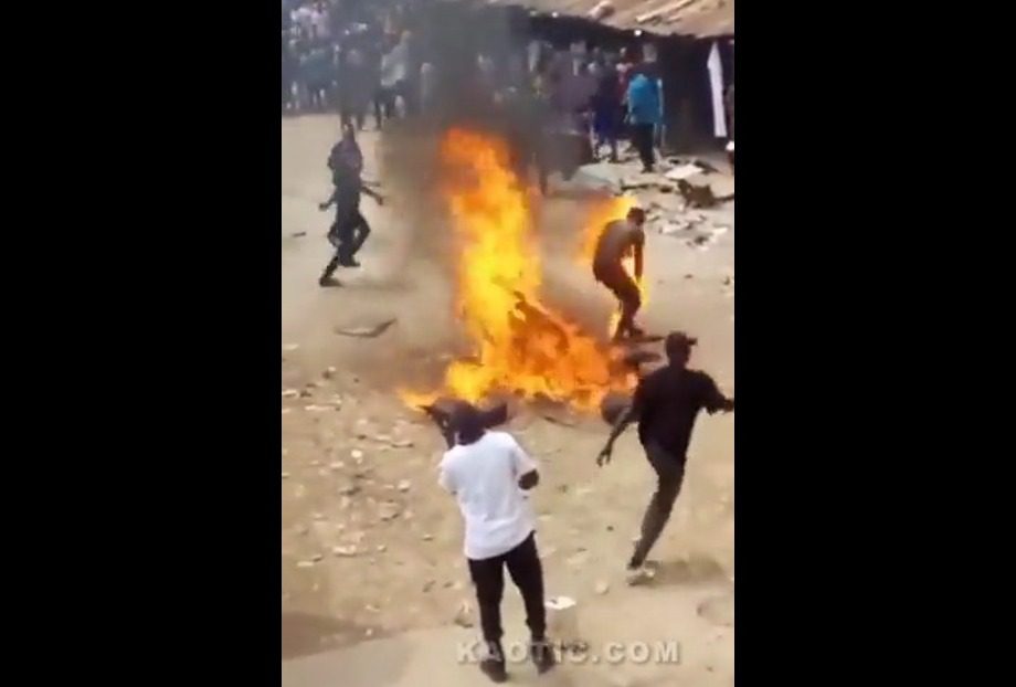 Prenden fuego a dos violadores de menores