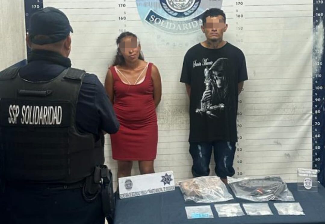 La Policía de Solidaridad atrapa a dos personas con drogas
