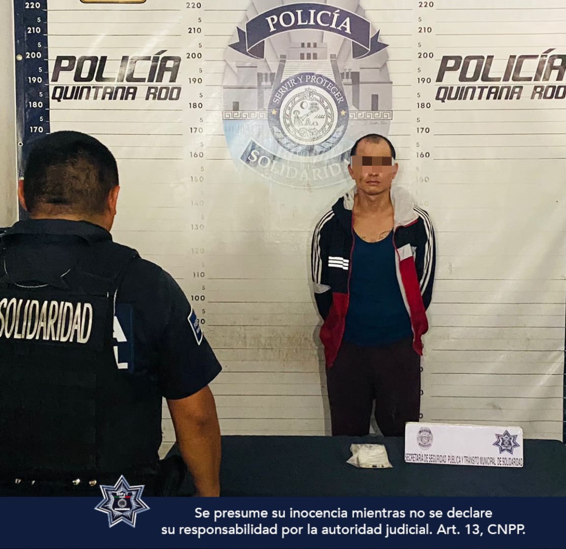 La Policía de Solidaridad detuvo a un hombre por dañar propiedad ajena