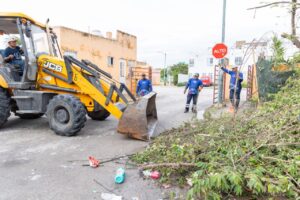 Realizan campaña permanente de descacharrización en Solidaridad