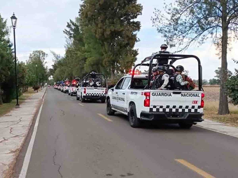 Por incremento de violencia, la Sedena envía 200 efectivos a Celaya