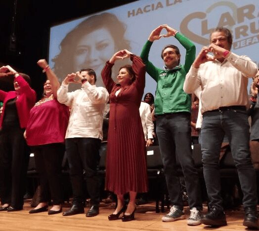 Clara Brugada inicia reuniones con militantes de Morena