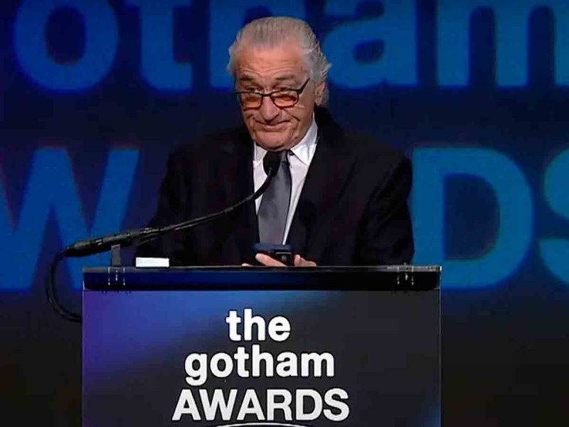 Robert De Niro acusa a los Premios Gotham por censurar sus comentarios anti-Trump