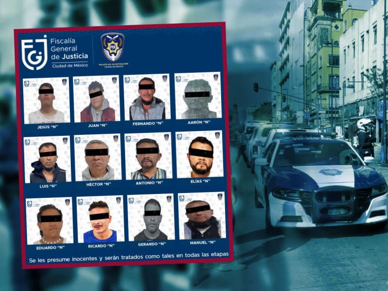 Arrestan a 12 hombres por violencia familiar