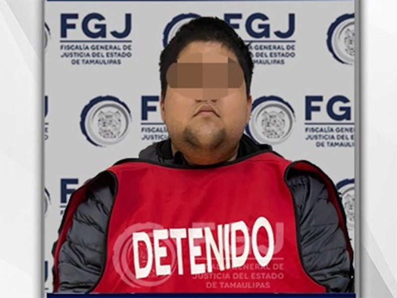 Cae joven que asesinó a su novia embarazada en Tamaulipas