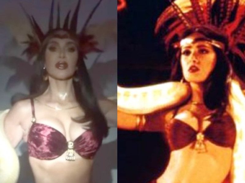 Una de las Kardashian se disfraza de Salma Hayek 