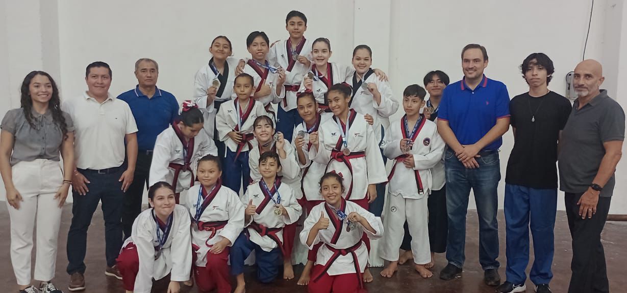 Taekwondoínes solidarenses realizan eliminatoria municipal rumbo a los Nacionales CONADE 2024