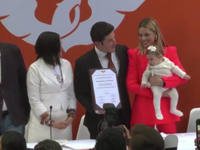 Samuel García realiza su registro como precandidato presidencial por Movimiento Ciudadano